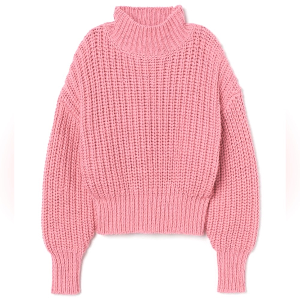 H&M Chunky Knit Turtleneck